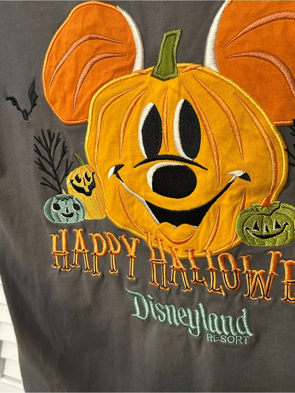 Disneyland Resort Halloween Mickey and Friends Baseball Button Up Jersey